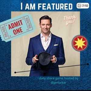 The Greatest Showman featured ringmaster 1/6 Thank you wonderful @jenlarkar‎